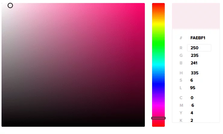 La couleur initiale était #E5C3D1 puis je suis passée à #FAEBF1.